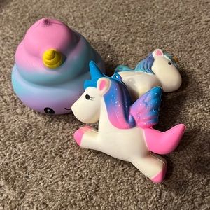 small and big 3 piece unicorn set